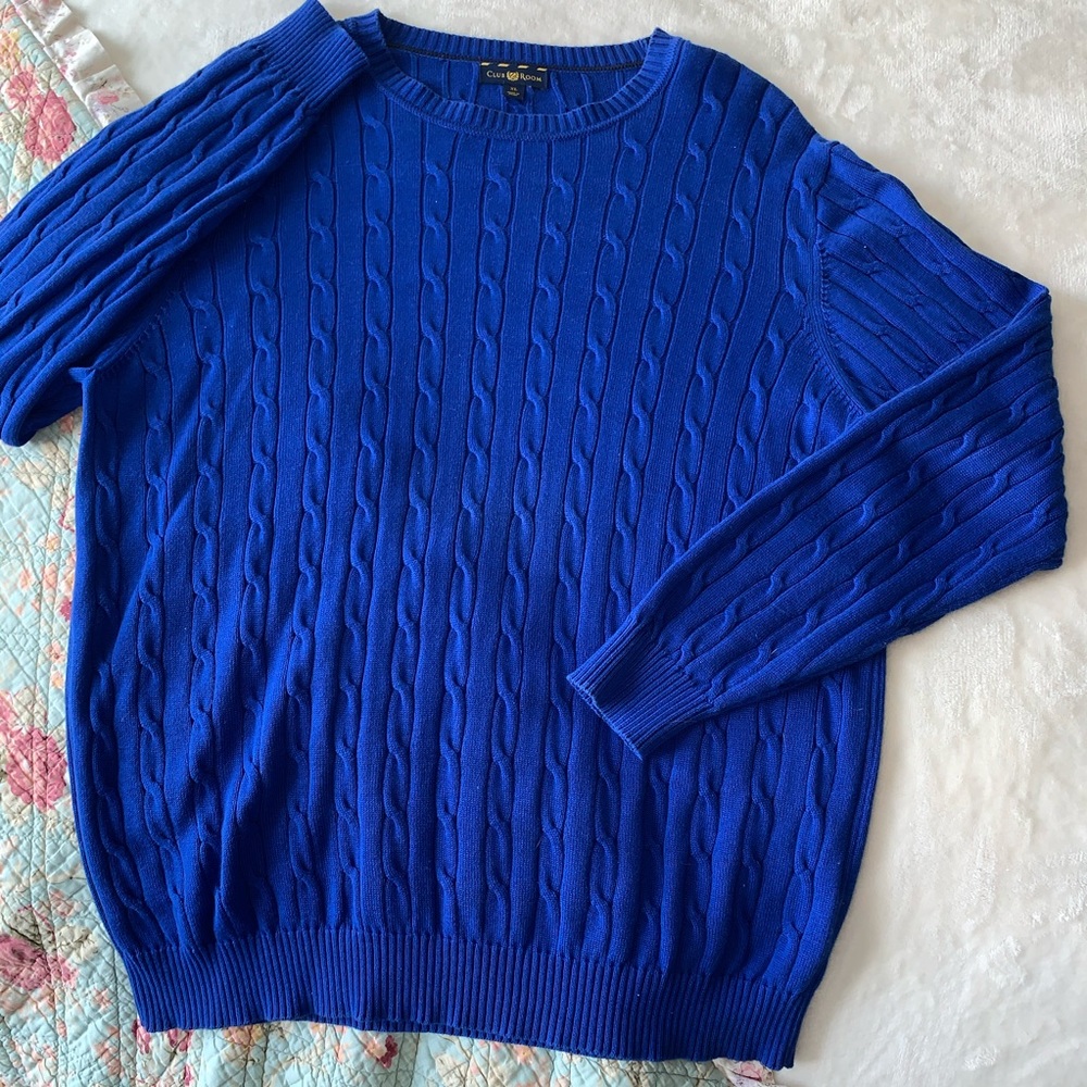 Blue Club Room Sweater